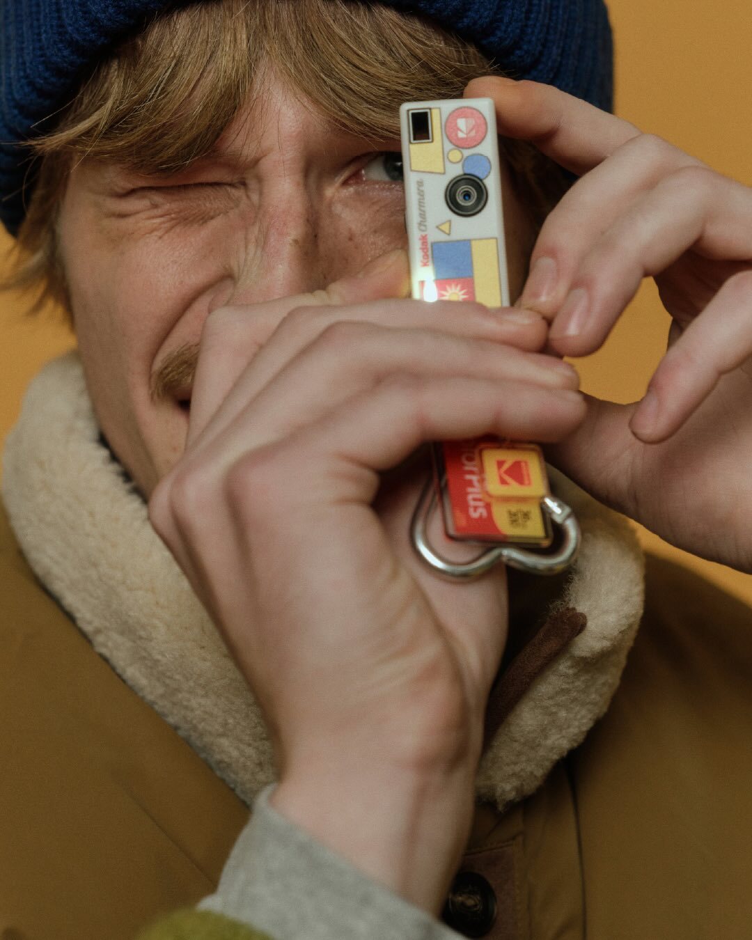 韓國 KODAK柯達｜復古迷你相機吊飾盲盒