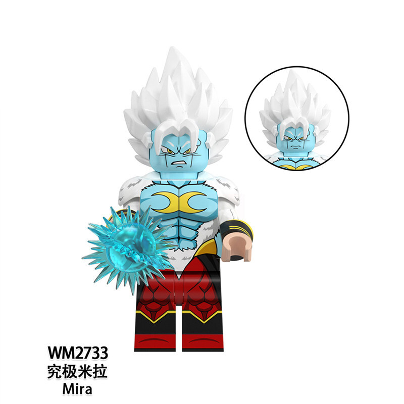 Dragon Ball Mira Custom Minifigures Fit Lego WM6185 WM2733