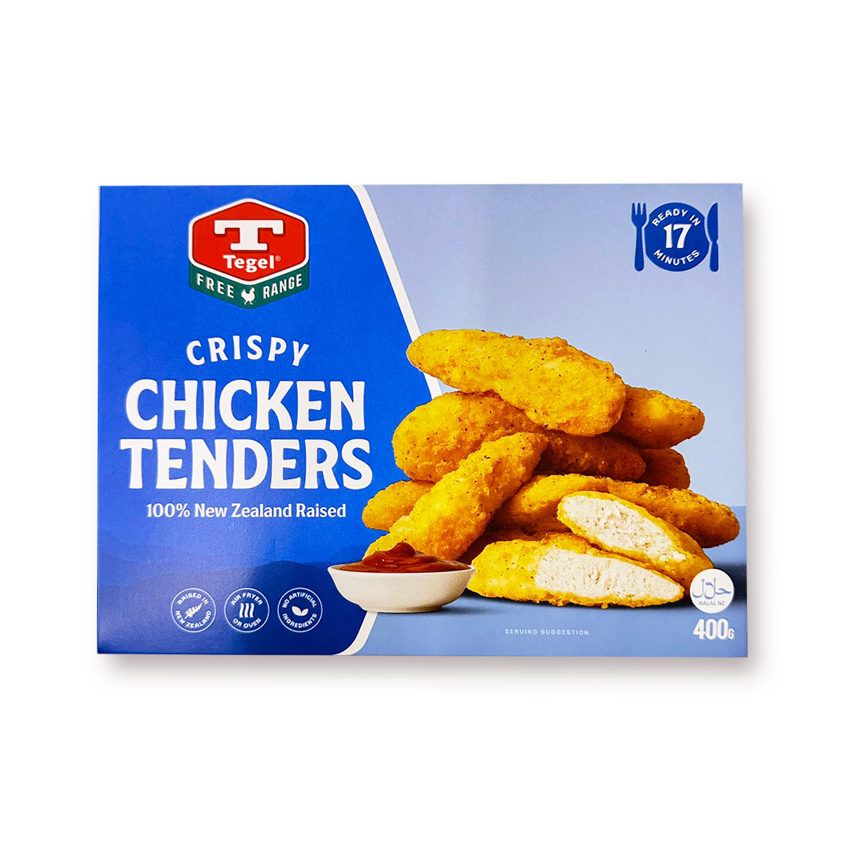 【藍】Tegel 紐西蘭走地香脆雞柳(est.370-400g)│氣炸│焗爐│加熱即食│party(急凍-18度)