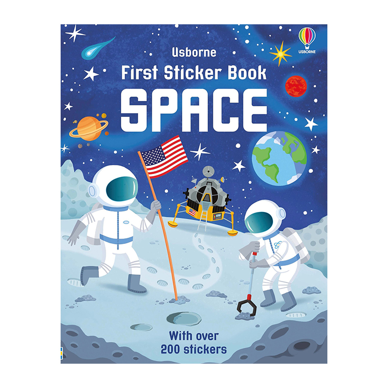 Usborne 第一本太空貼紙書