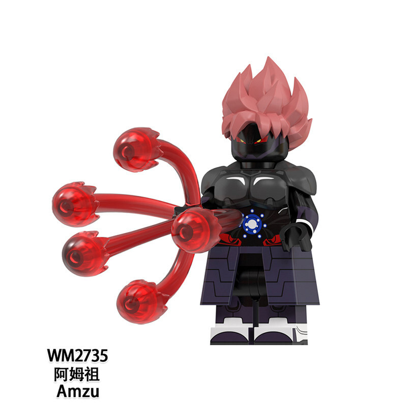 Dragon Ball Amzu Custom Minifigures Fit Lego WM6185 WM2735