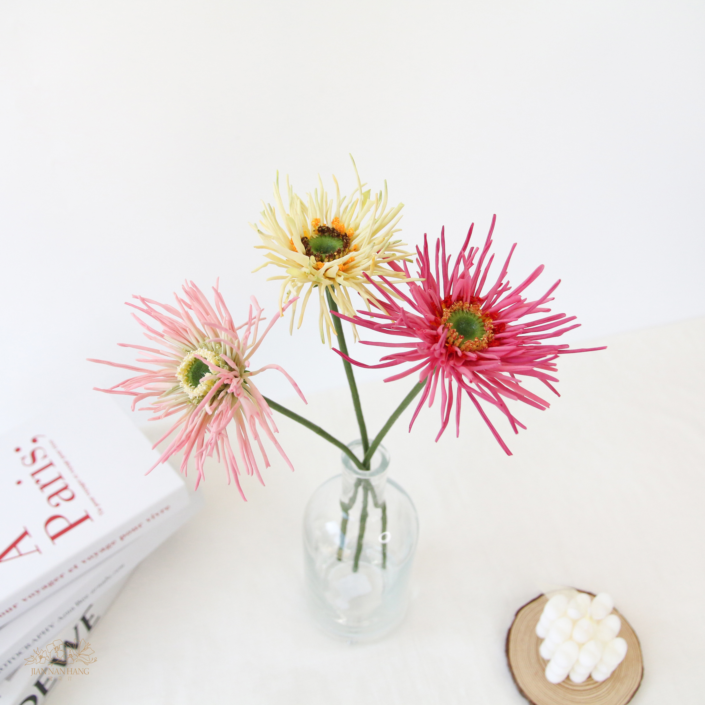 人造花 非洲菊 3色