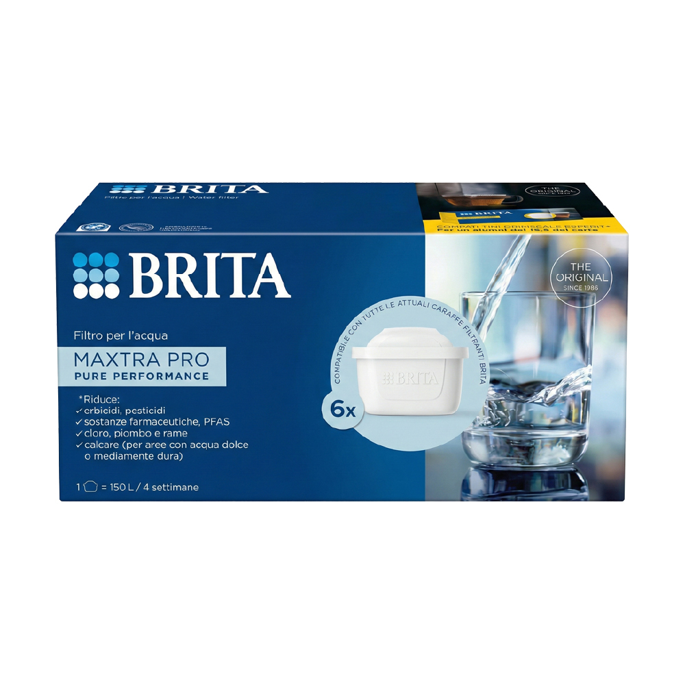 【BRITA】 MAXTRA Pro All-in-1 Filter Cartridge, 6-Pack (Made in Germany)