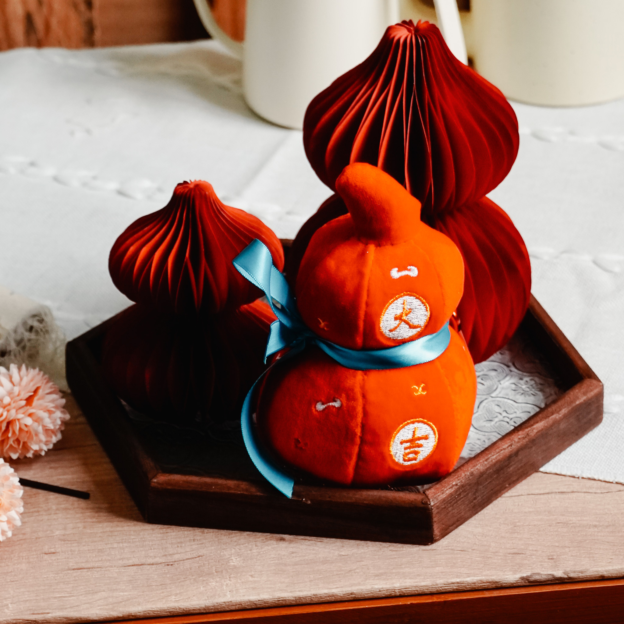 大吉大利毛絨葫蘆掛飾 特價品