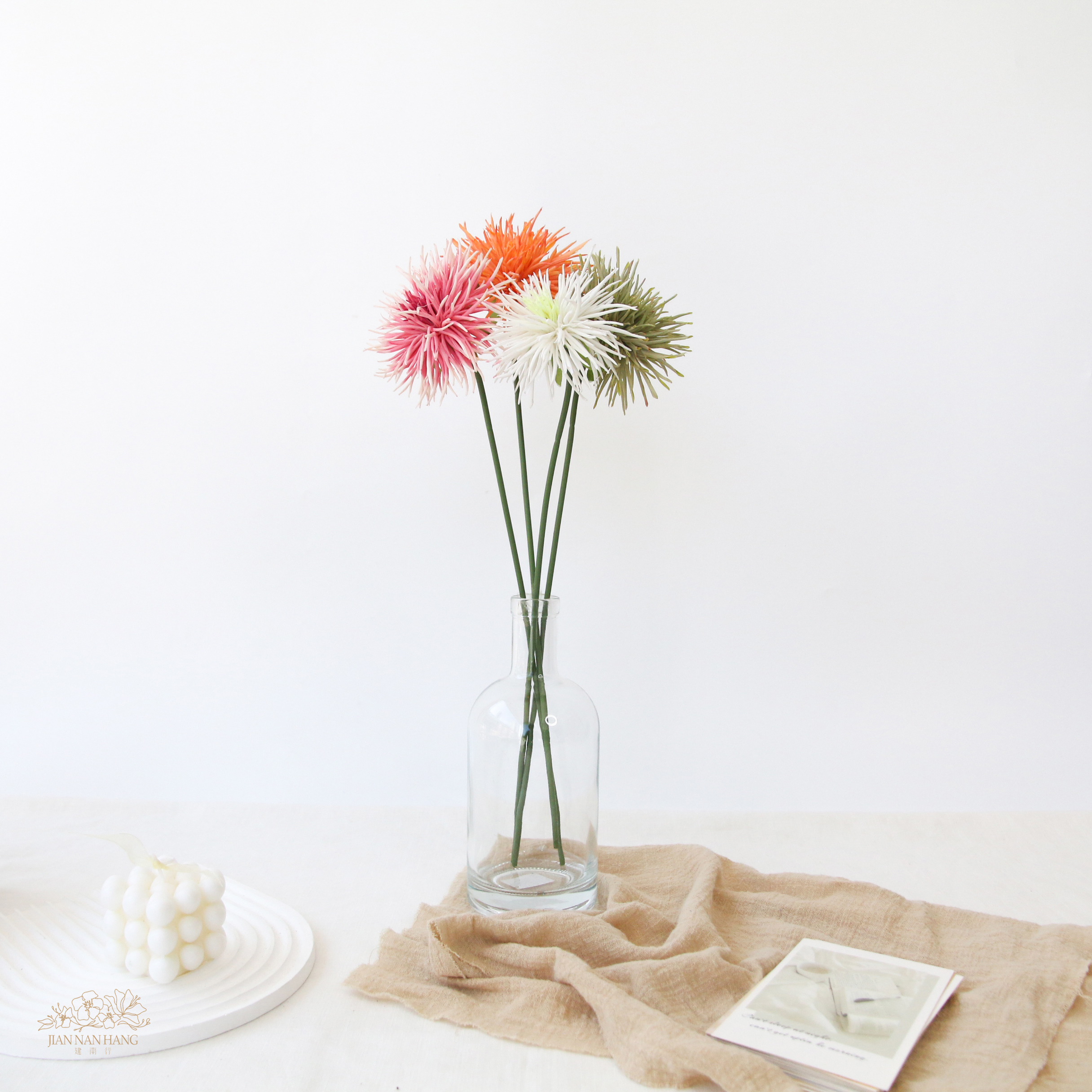 人造花 煙花菊 4色