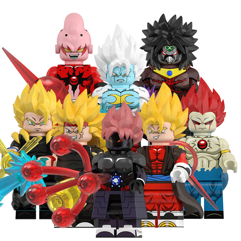 Dragon Ball Custom Minifigures Minifigs Set Fit Lego WM6185