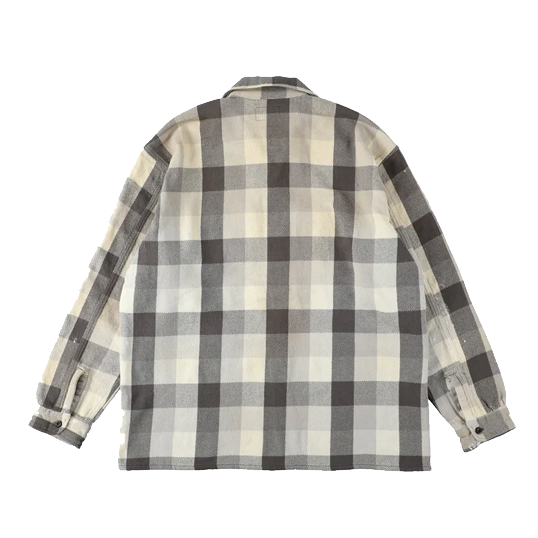 BOWWOW DAMAGED AND STAINED FLANNEL SHIRT 格紋| FLOMMARKET