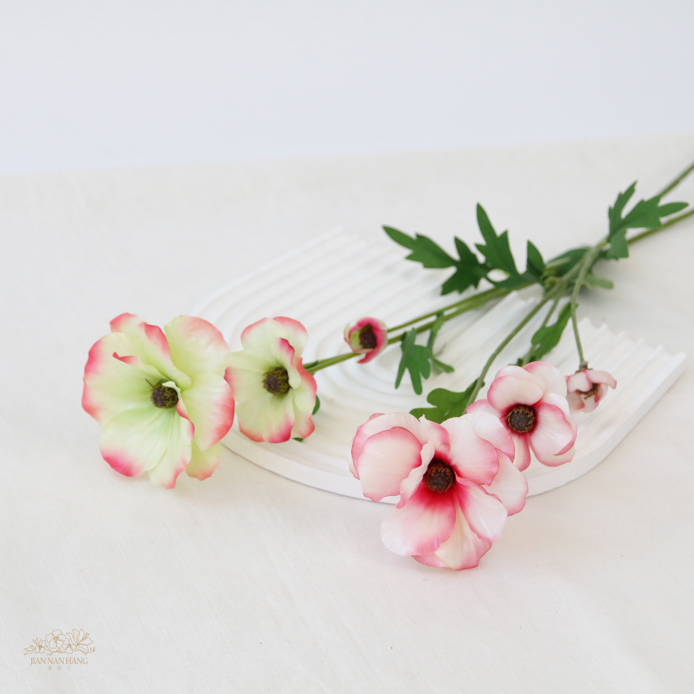 人造花 雙色毛茛 2色