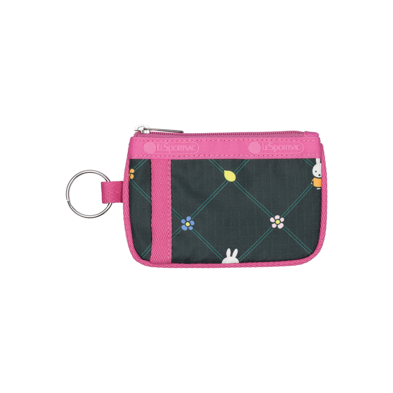 卡片零錢包 (MIFFY ORCHARD GREEN/PINK)