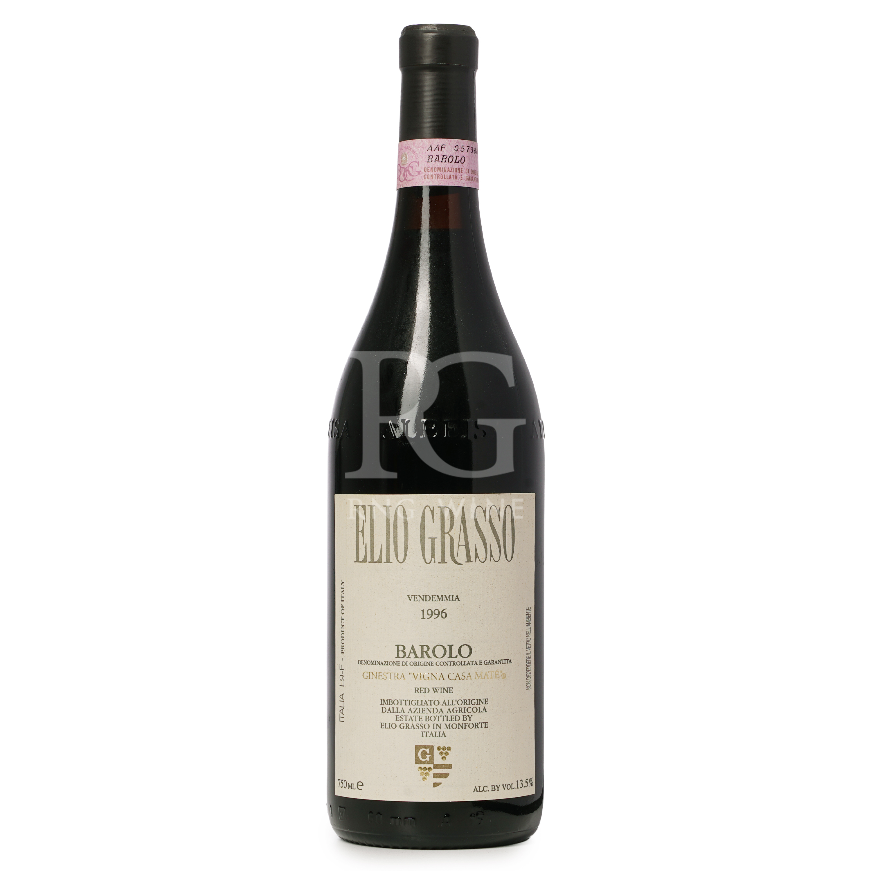 Grasso Elio Barolo Ginestra Casa Mate 1996