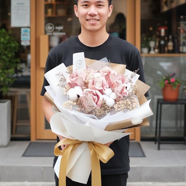 鈔票花束,有錢花