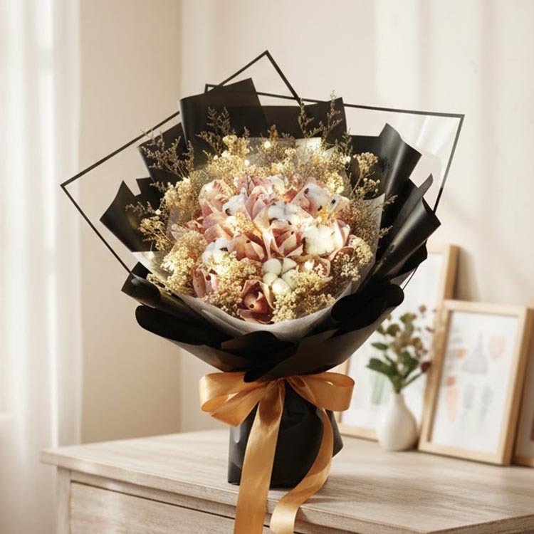 鈔票花束,有錢花