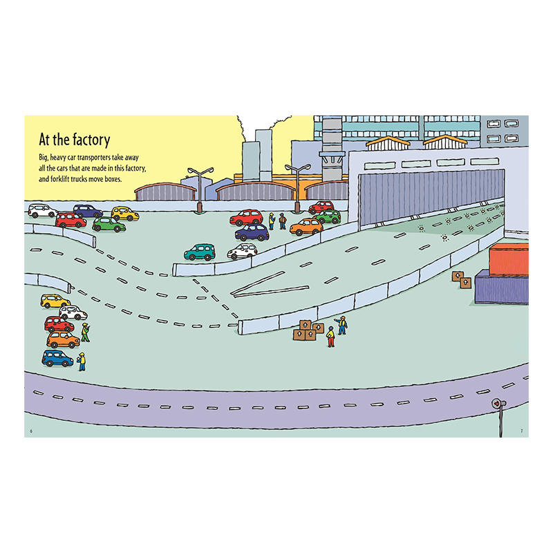 Usborne 第一本卡車貼紙書