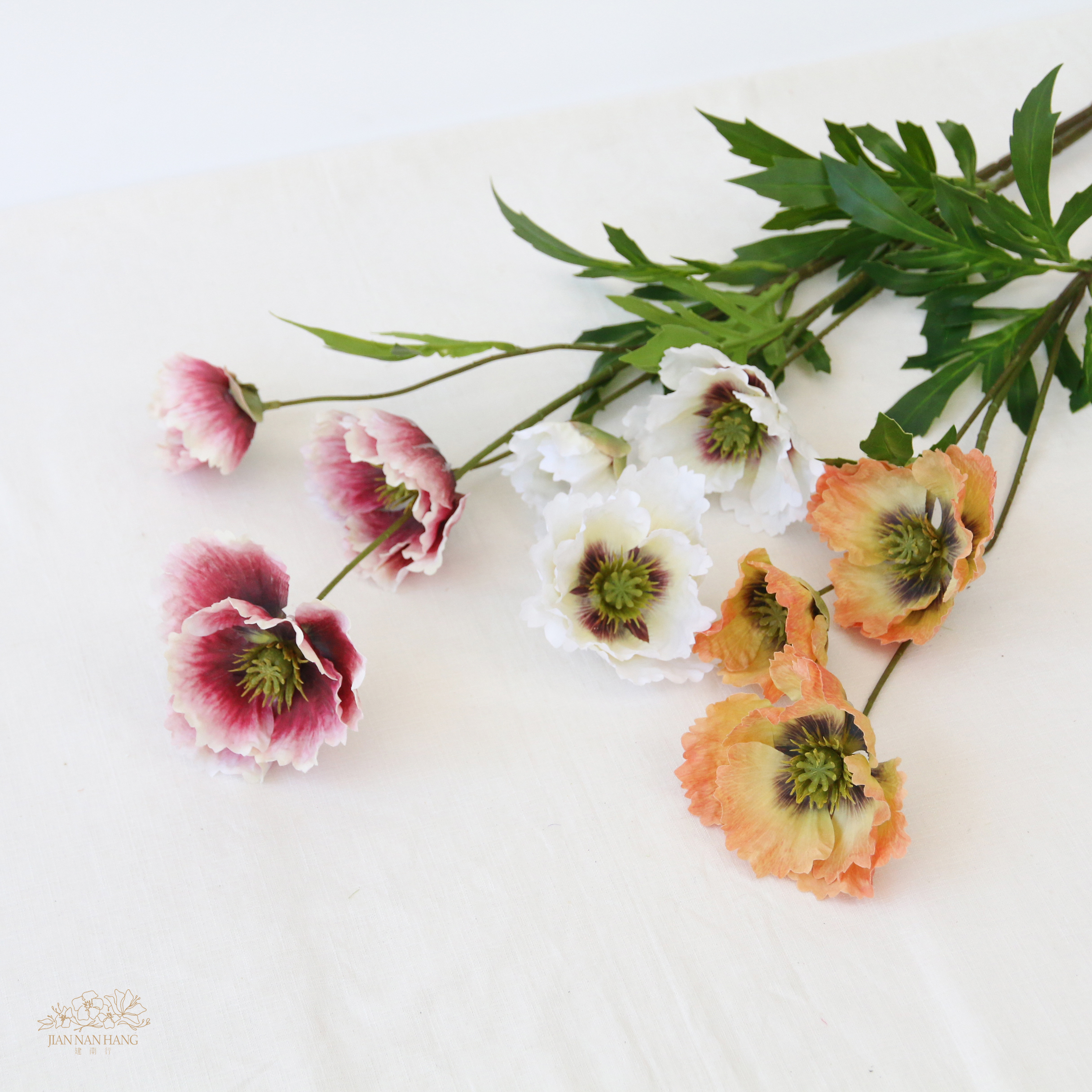 人造花 東方罌粟 3色