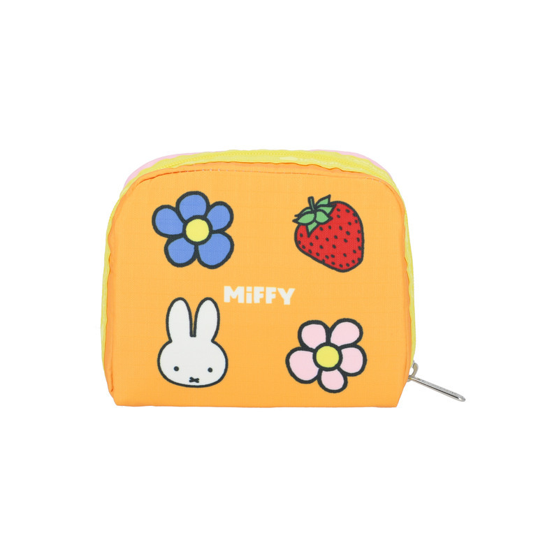 方形化妝袋 (MIFFY PINK/ORANGE SQ)