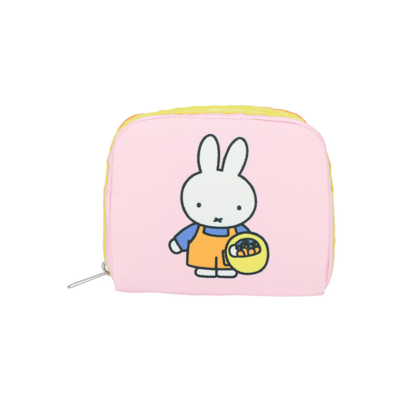 方形化妝袋 (MIFFY PINK/ORANGE SQ)