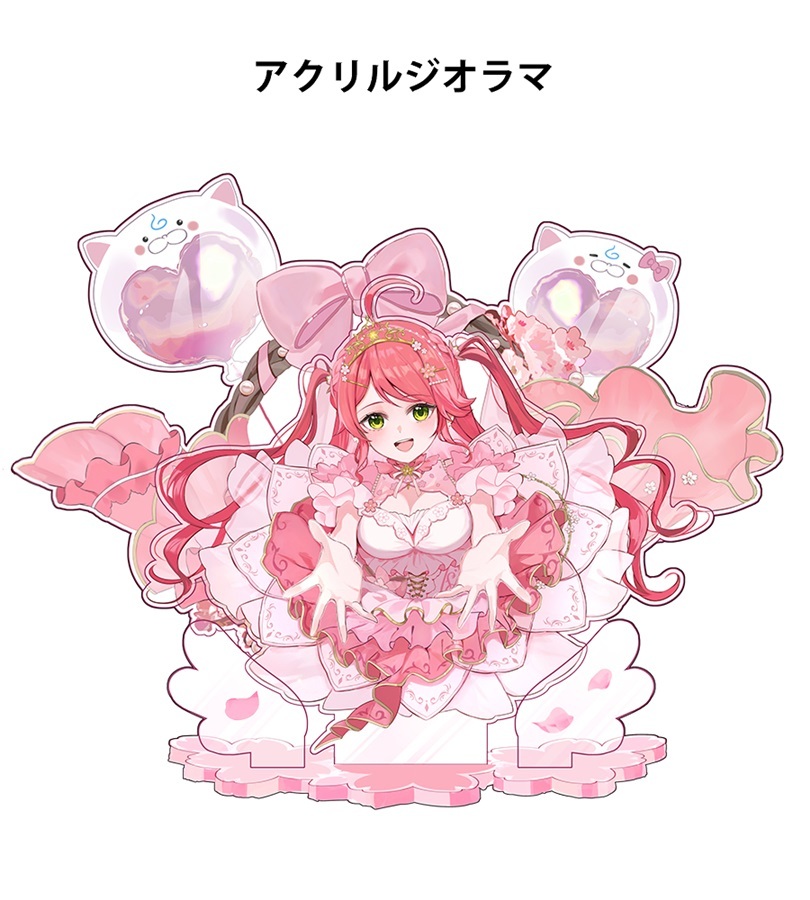 C107「同人代購」[Melonbooks代購」さくらみこアクリルジオラマ