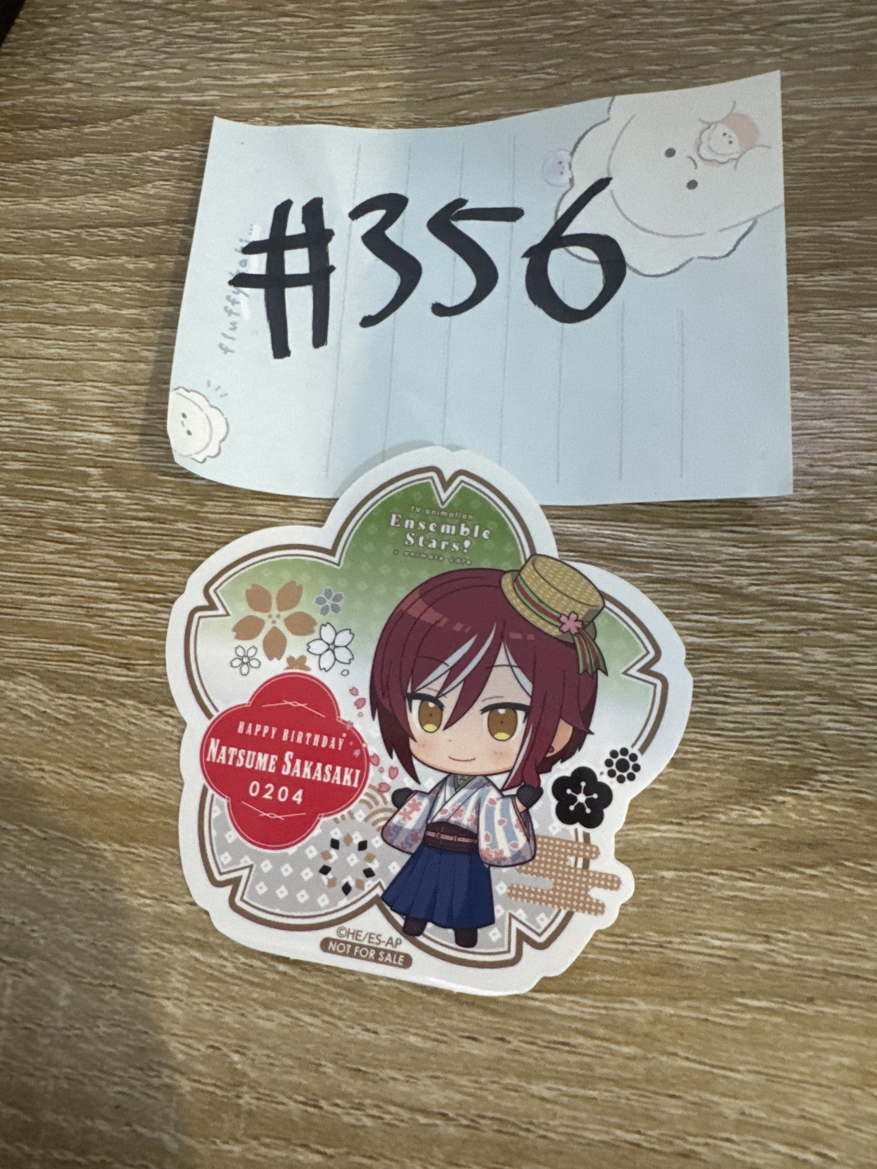 ES 夏目 貼紙#356