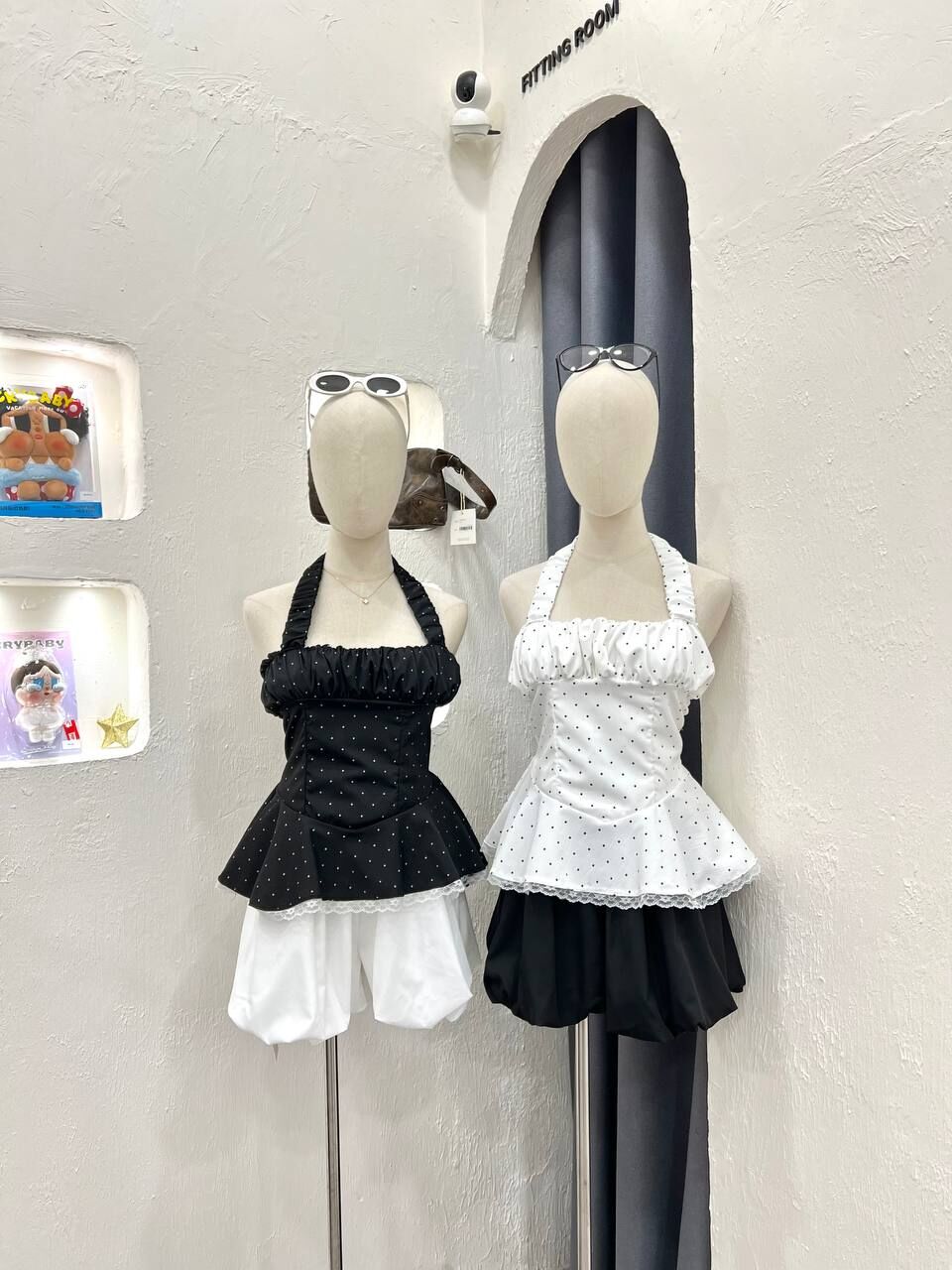 Halter Dot Top