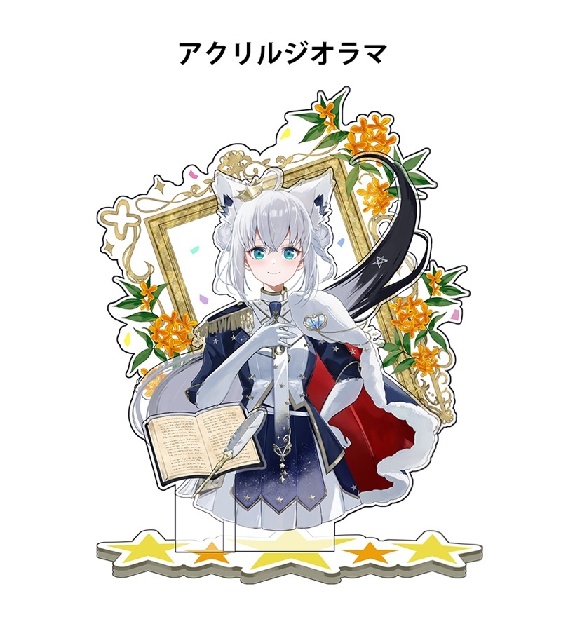 C107「同人代購」[Melonbooks代購」白上フブキアクリルジオラマ