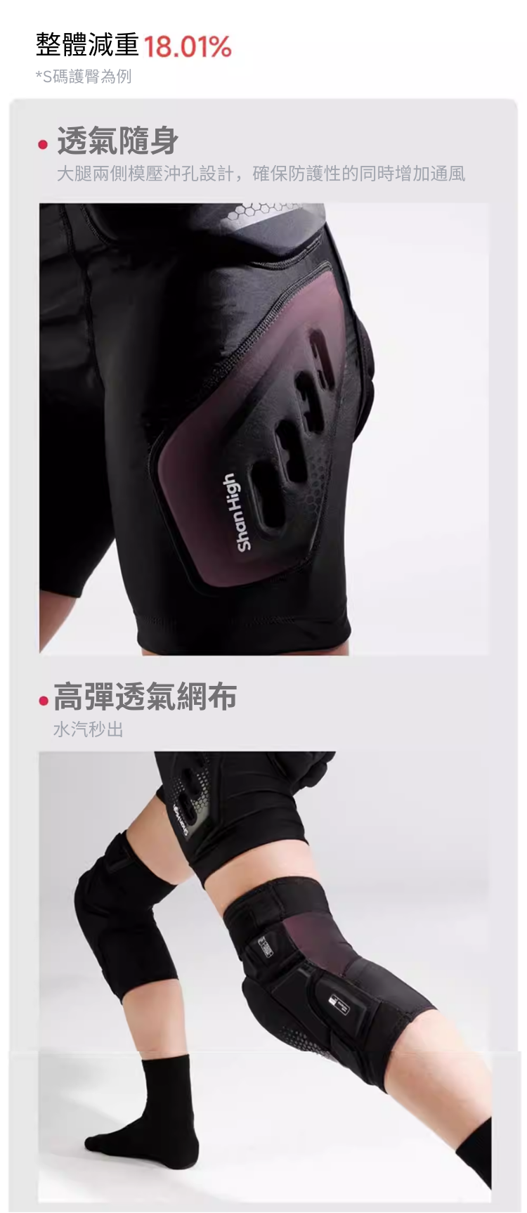 【藍熊】Waterbear 3.0 滑雪防摔褲_Waterbear 3.0 IMPACT SHORTS