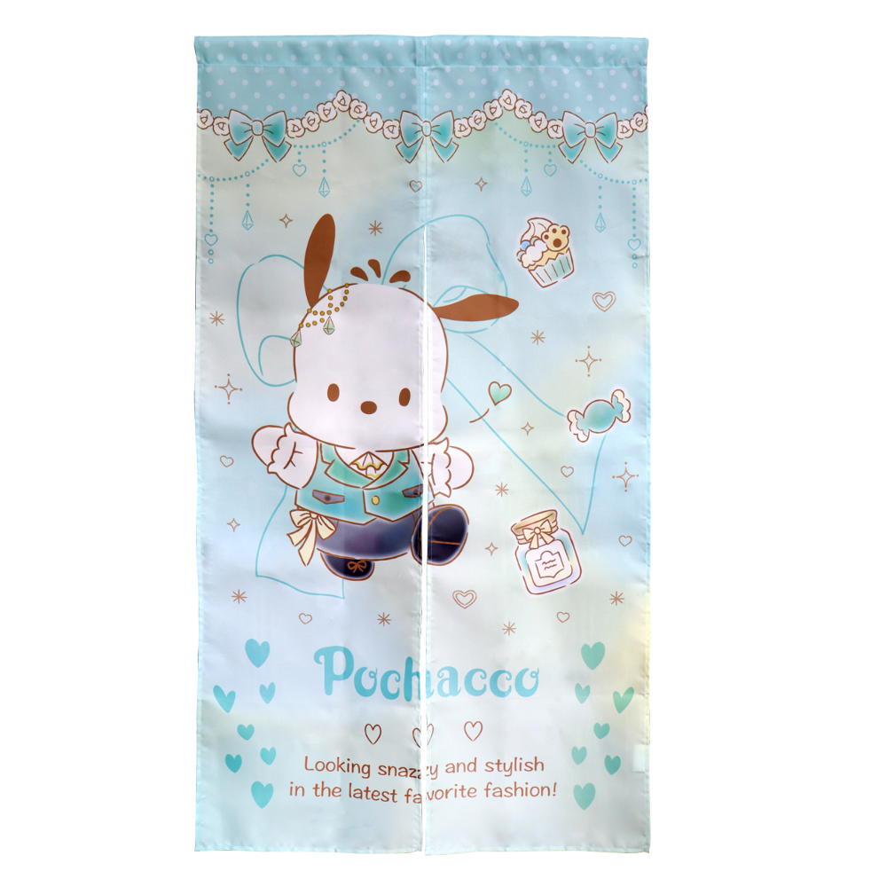 【SANRIO】傢飾對開式門簾-帕恰狗 KA-7302PC《台灣製》