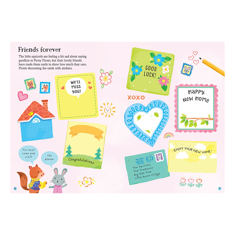 Usborne 第一本愛與善良貼紙書