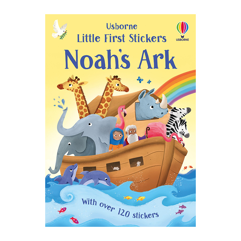 Usborne 第一本諾亞方舟貼紙書