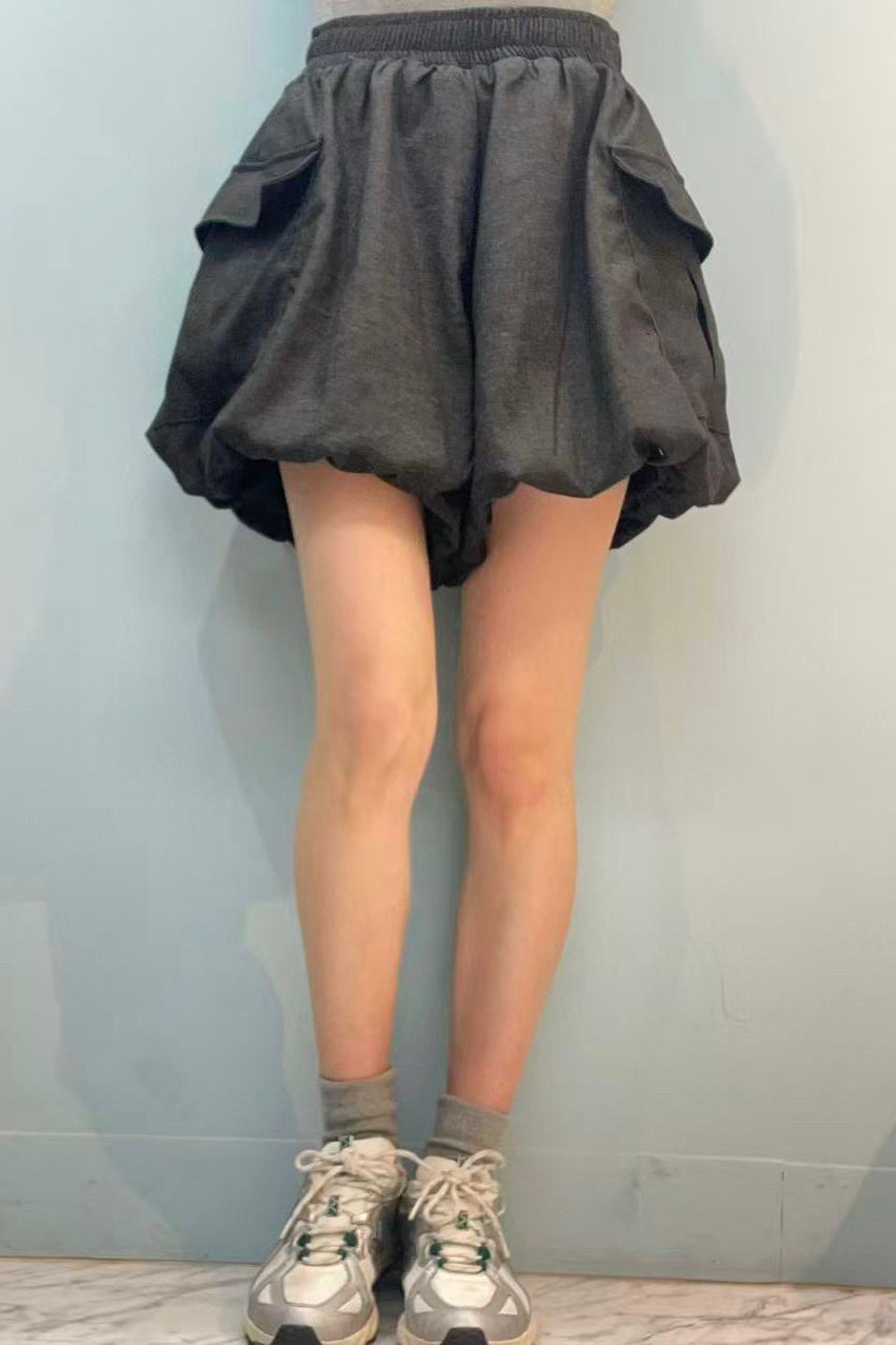 顯瘦腿泡泡裙褲(秋冬料)