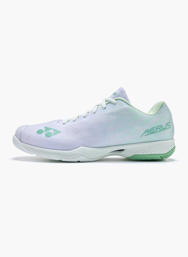YONEX POWER CUSHION AERUS Z WIDE BADMINTON SHOES JP 羽毛球鞋 白湖水綠色 闊腳版