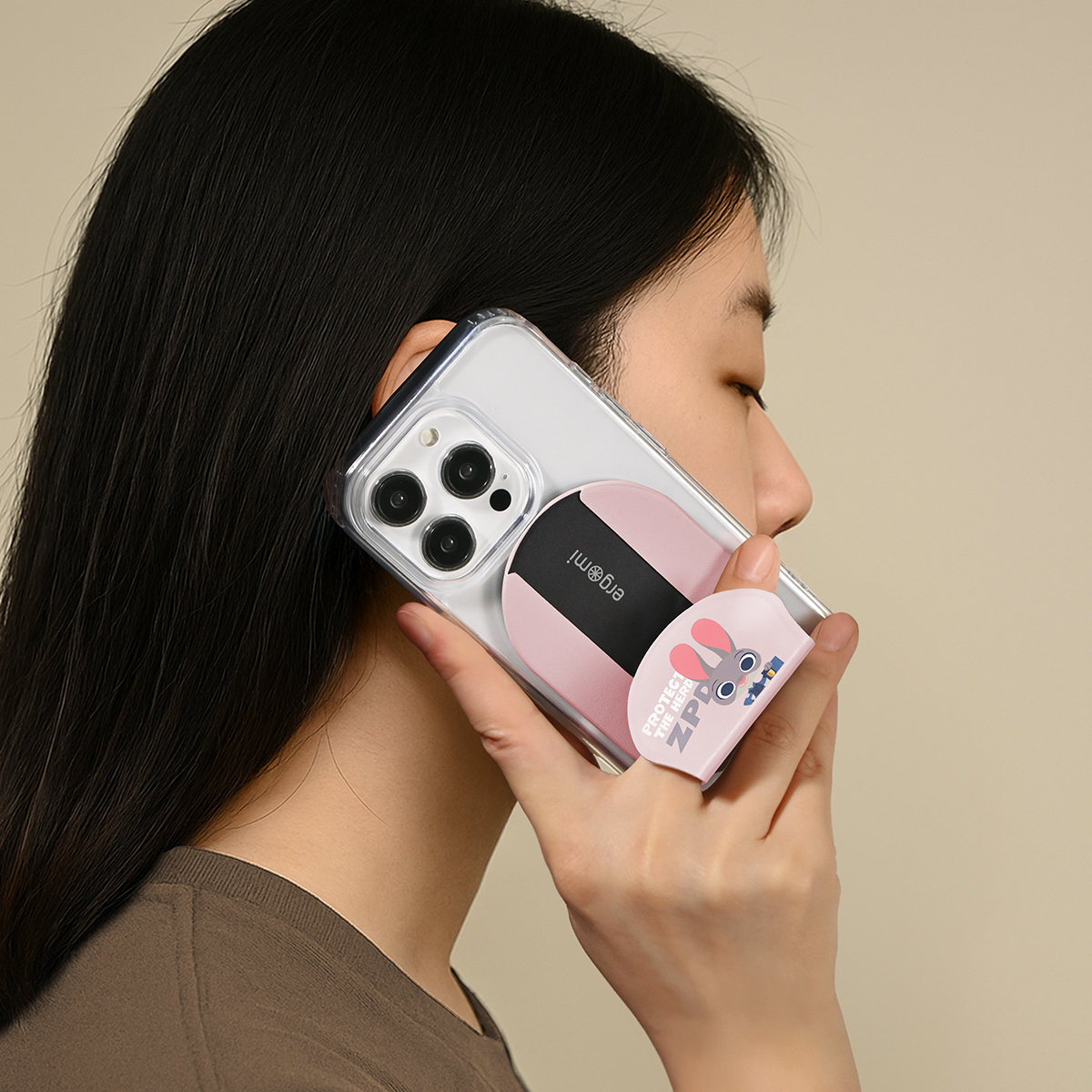 動物方城市 Mobius｜雙磁圈多角度手機支架 ergomi【正版授權】