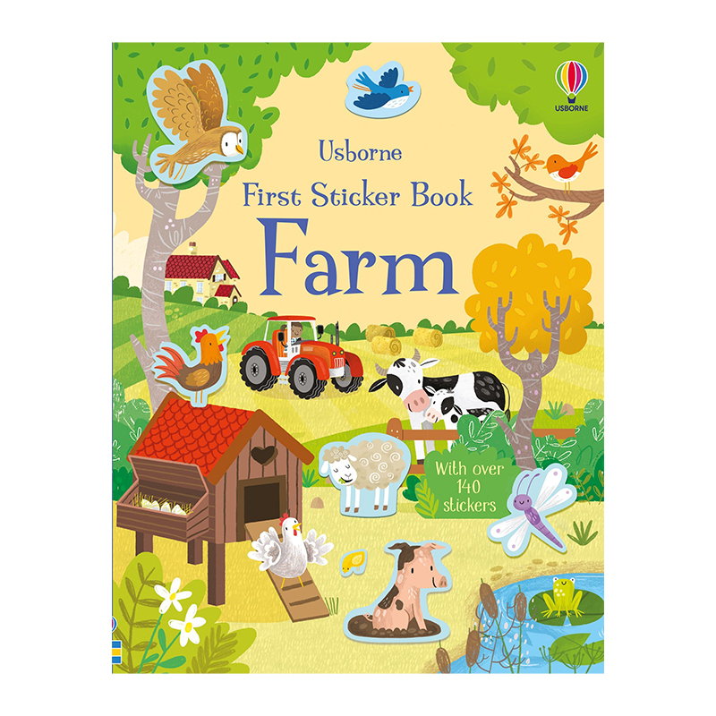 Usborne 第一本農場貼紙書