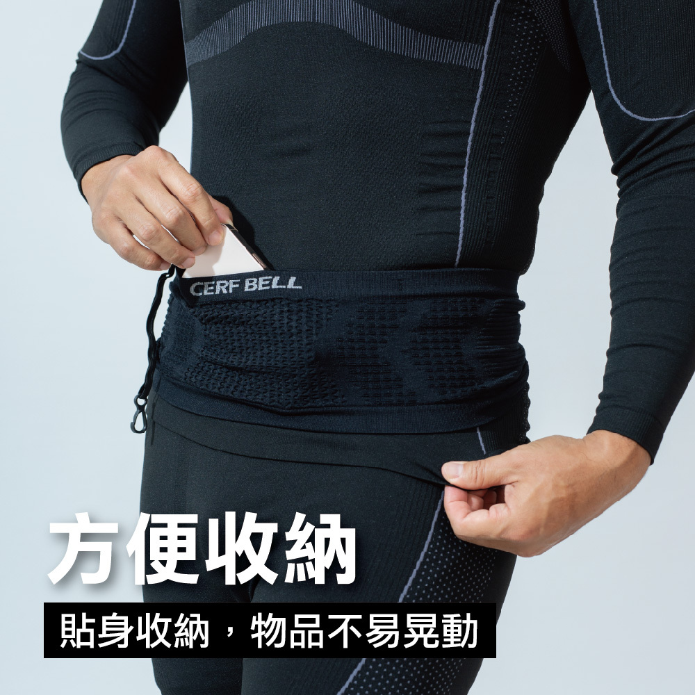 【肌柔】3D高彈透氣穩固隱形腰包丨7ABB004