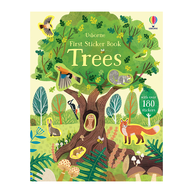 Usborne 第一本樹貼紙書
