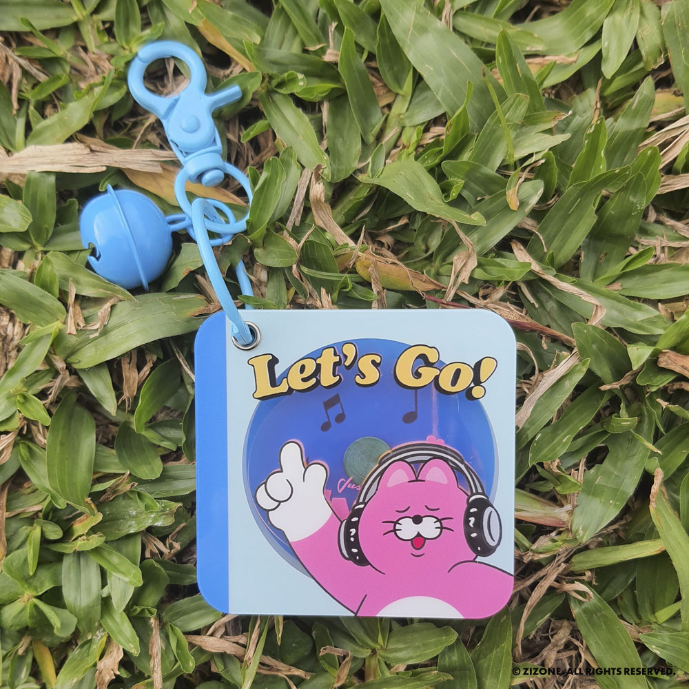 【 ZIZONE 】壓克力吊飾-轉轉CD款