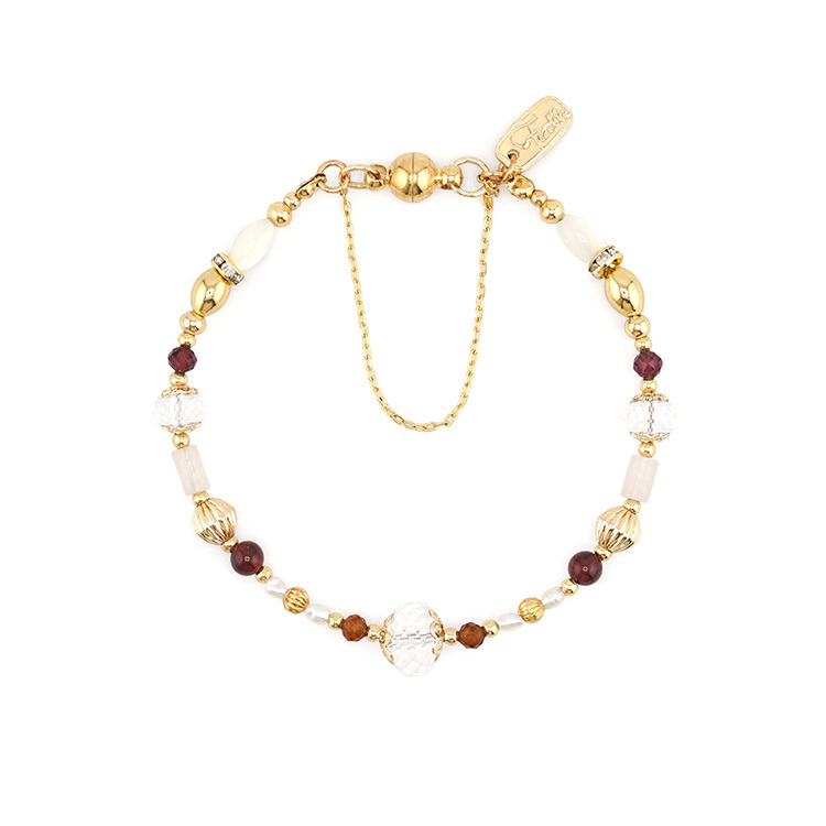 守護石 • 一月誕生石 – 石榴石 – 手鍊