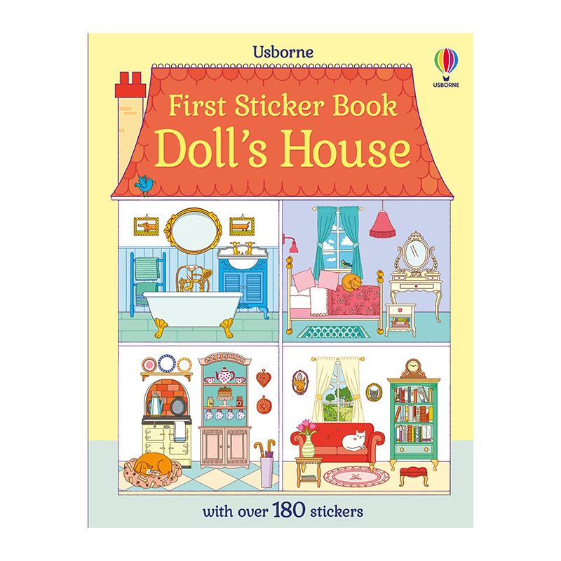 Usborne 第一本娃娃屋貼紙書