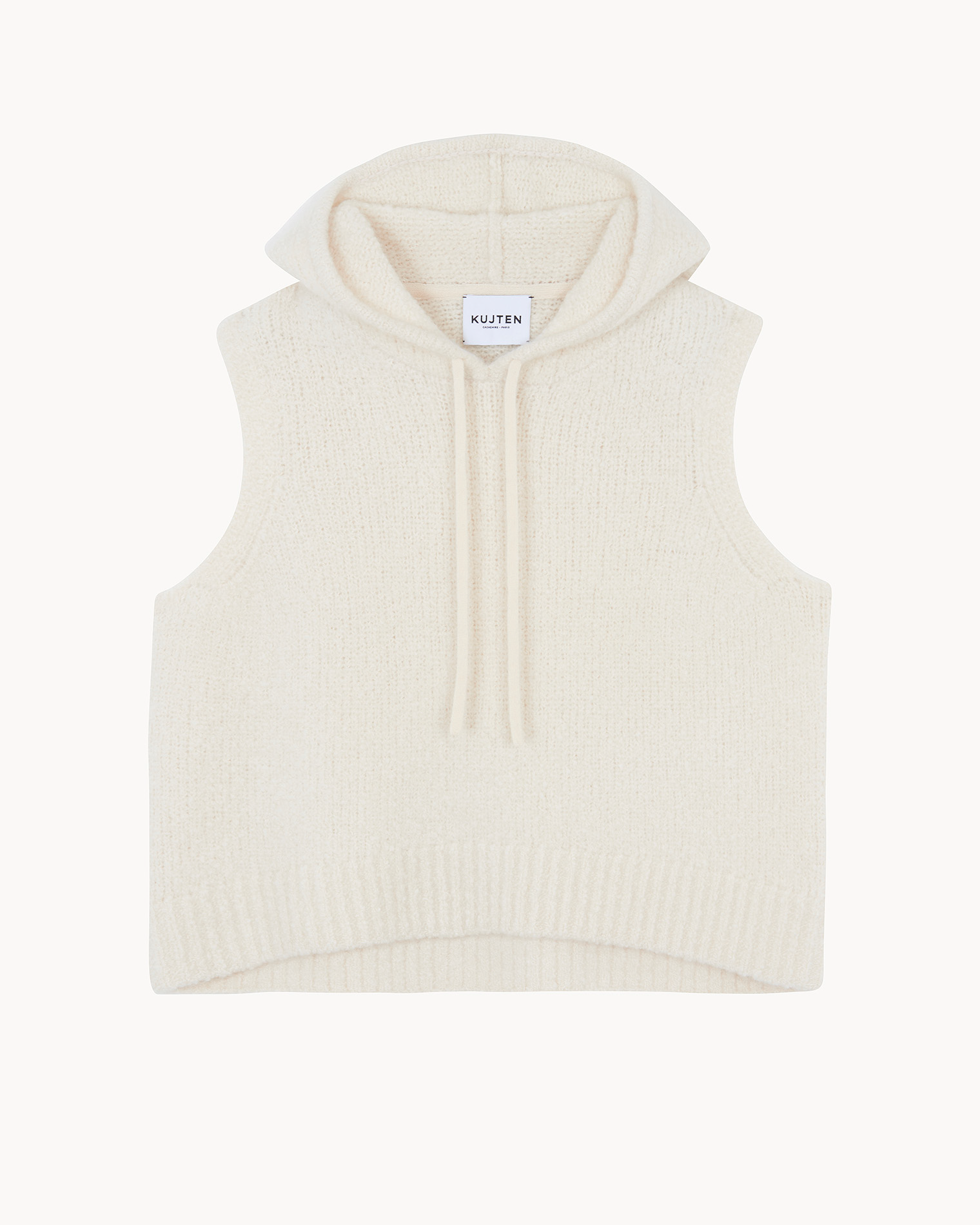 KUJTEN 連帽羊絨背心