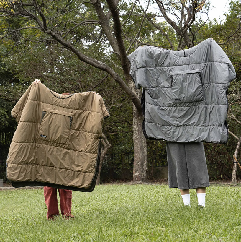 【OWL CAMP】兩用睡袋式披風(兩色)
