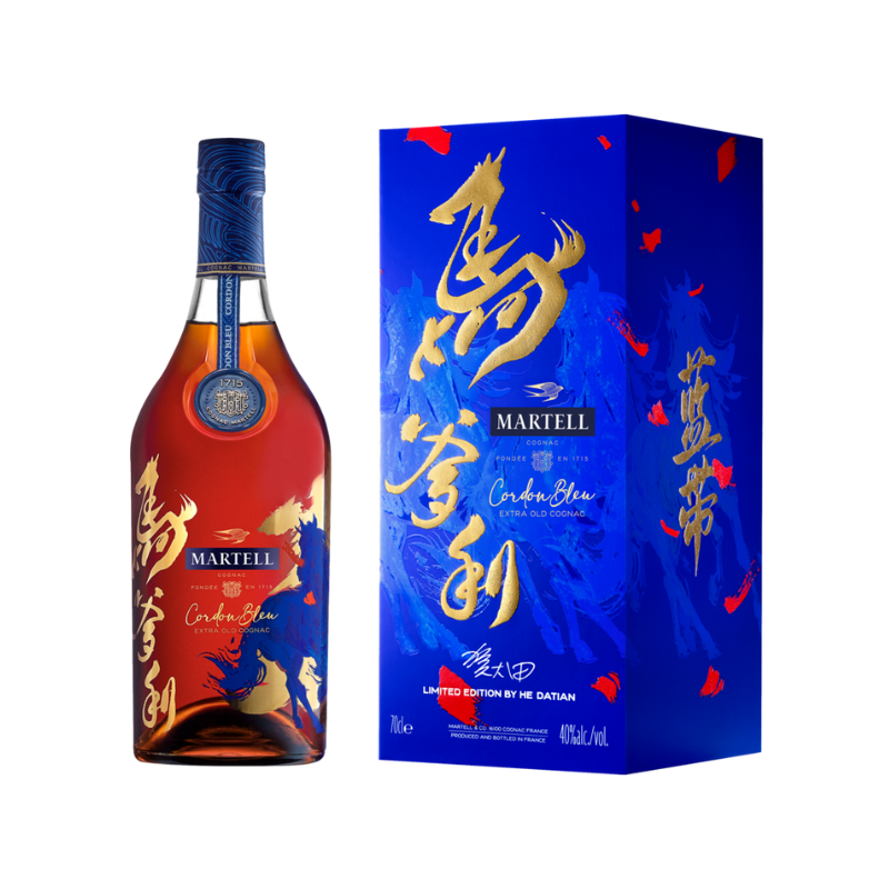 (2026 馬年版) Martell 馬爹利藍帶干邑白蘭地 700ml (禮盒裝) (香港行貨) [3219820008760]