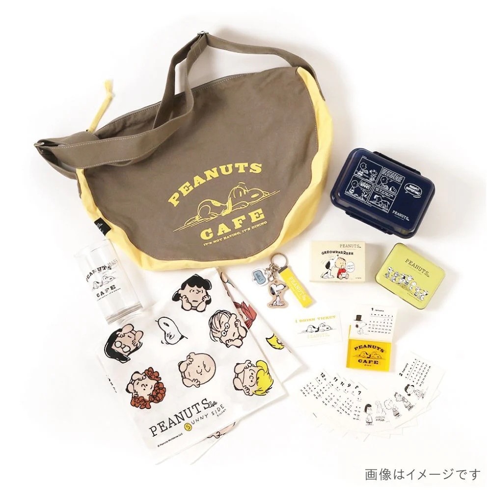 PEANUTS Cafe 限定版史努比Snoopy 2026年福袋LUCKY BAG（部分內容物隨機）
