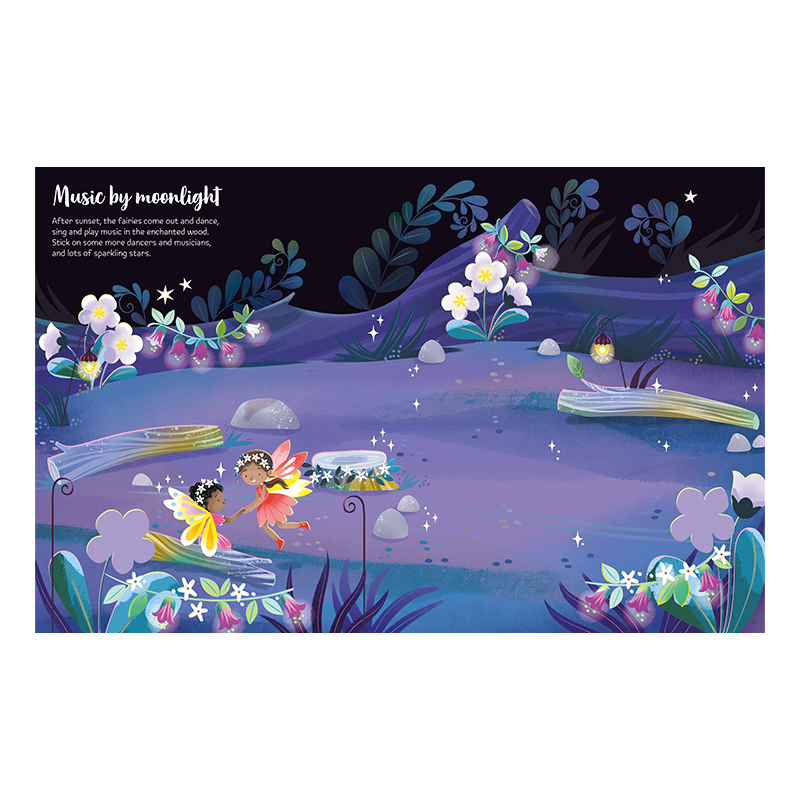 Usborne 第一本閃亮仙子貼紙書