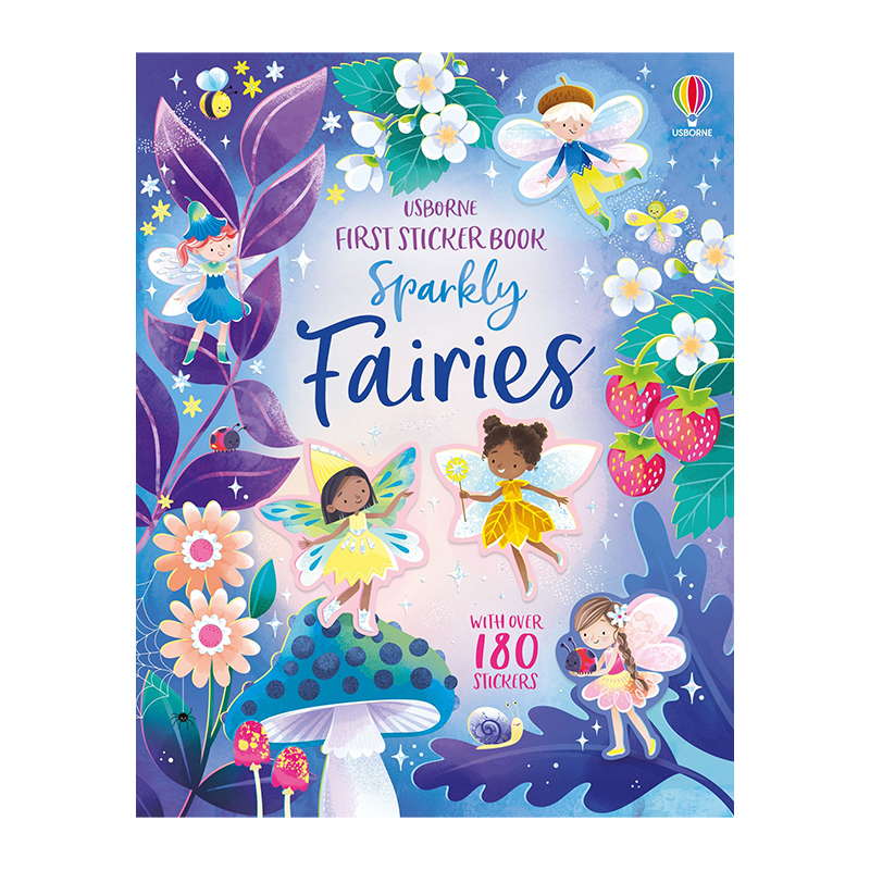 Usborne 第一本閃亮仙子貼紙書