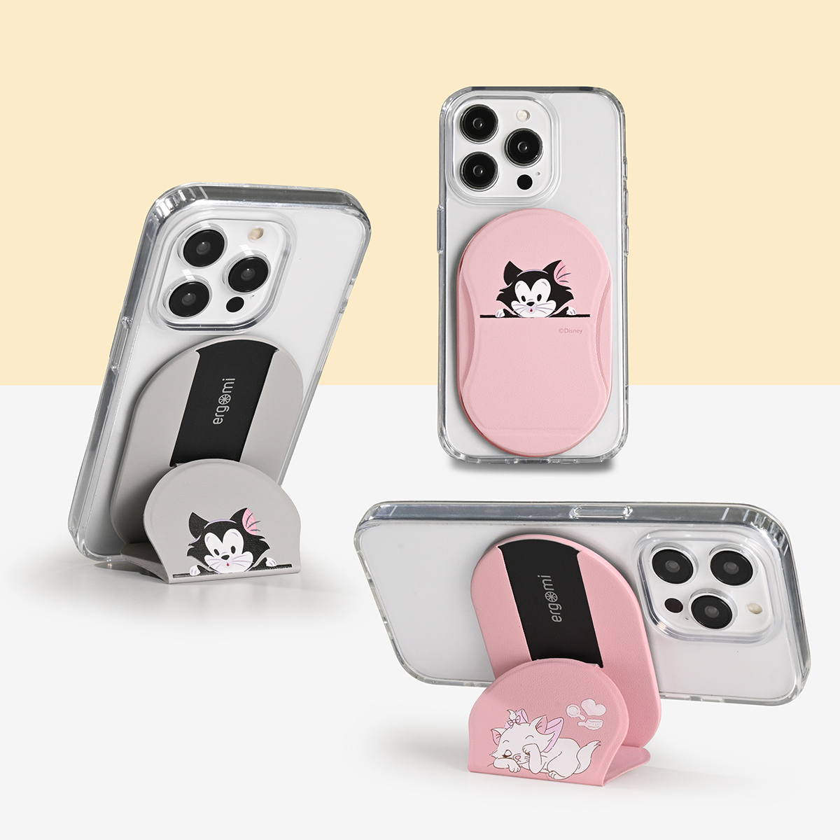 Cats & Dogs Mobius｜雙磁圈多角度手機支架 ergomi【正版授權】