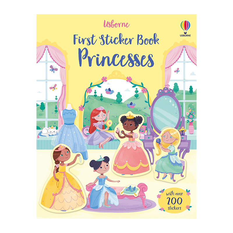 Usborne 第一本公主貼紙書
