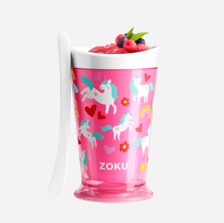 MH65 Zoku 獨角獸沙冰杯 - 粉紅色 Zoku Unicon Slush/Shake Maker -Pink (ZK113-UN)(815706024164)