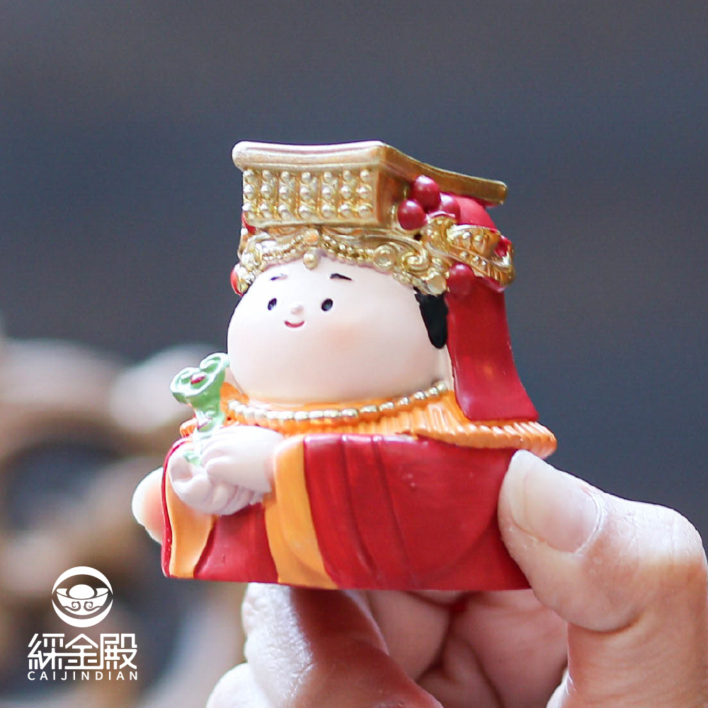 媽祖-福氣小神明擺件｜平安｜驅邪化煞｜生意興隆｜公仔｜居家｜可愛【綵金殿】
