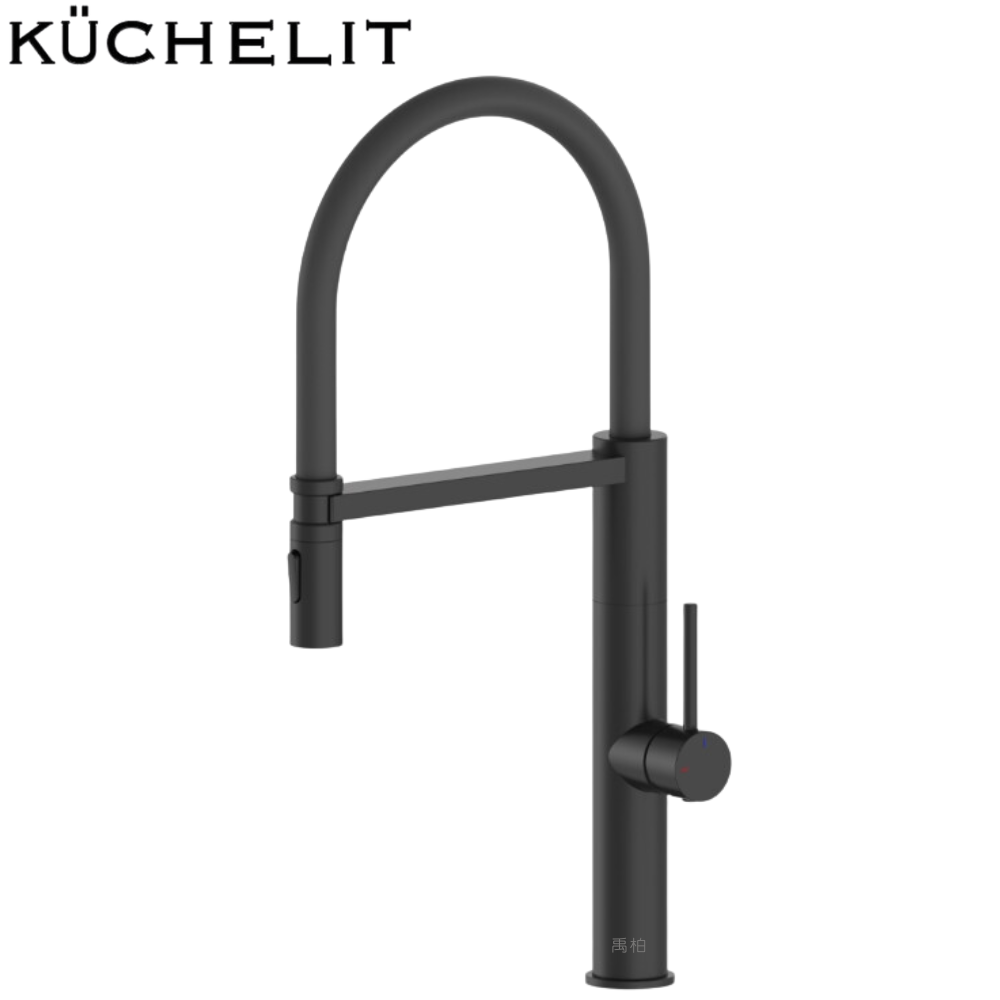 Küchelit 磁吸式不鏽鋼廚房龍頭_黑色 KF4101B