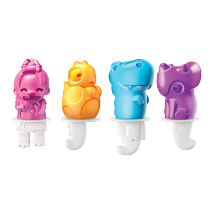 MH68 ZOKU  恐龍冰條矽膠模具-4條裝 Zoku Dinosaur Pop Mold - 4 Pop (ZK131)(851877003676)