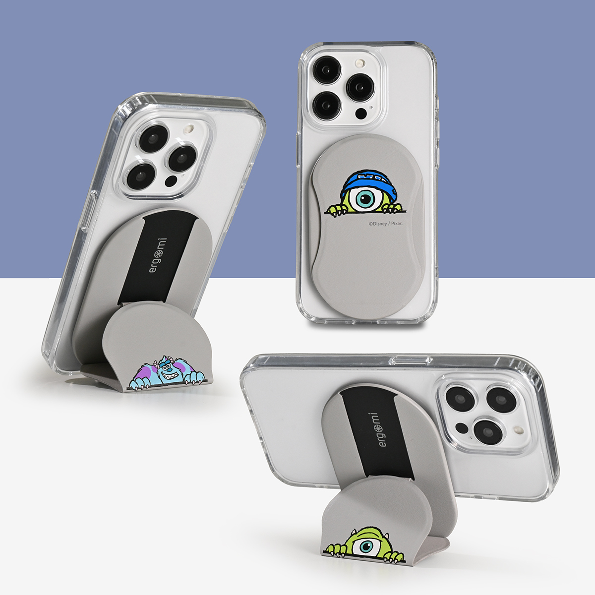 怪獸系列 Mobius｜雙磁圈多角度手機支架 ergomi【正版授權】